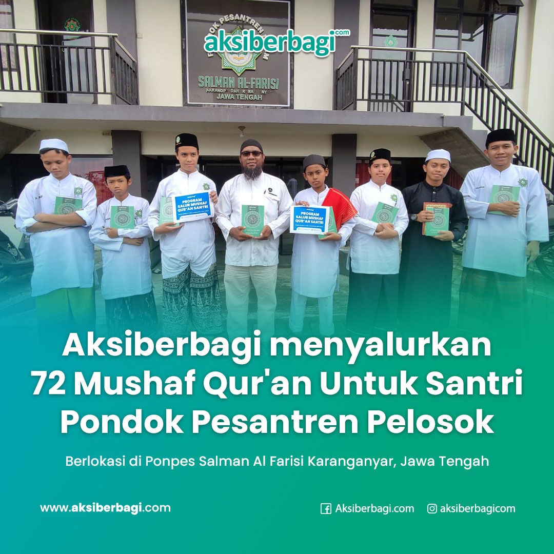 update penyaluran program renovasi masjid pelosok