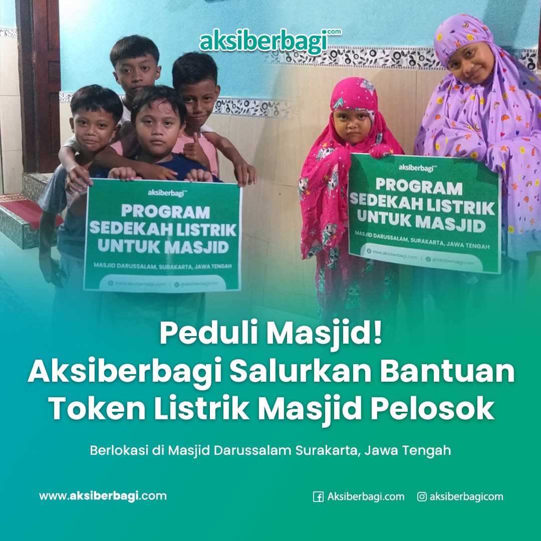 update penyaluran program renovasi masjid pelosok